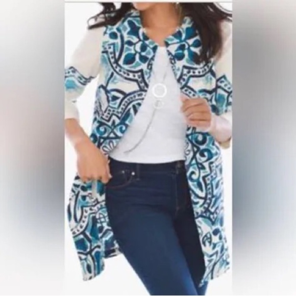 Chico’s Batik Jacket